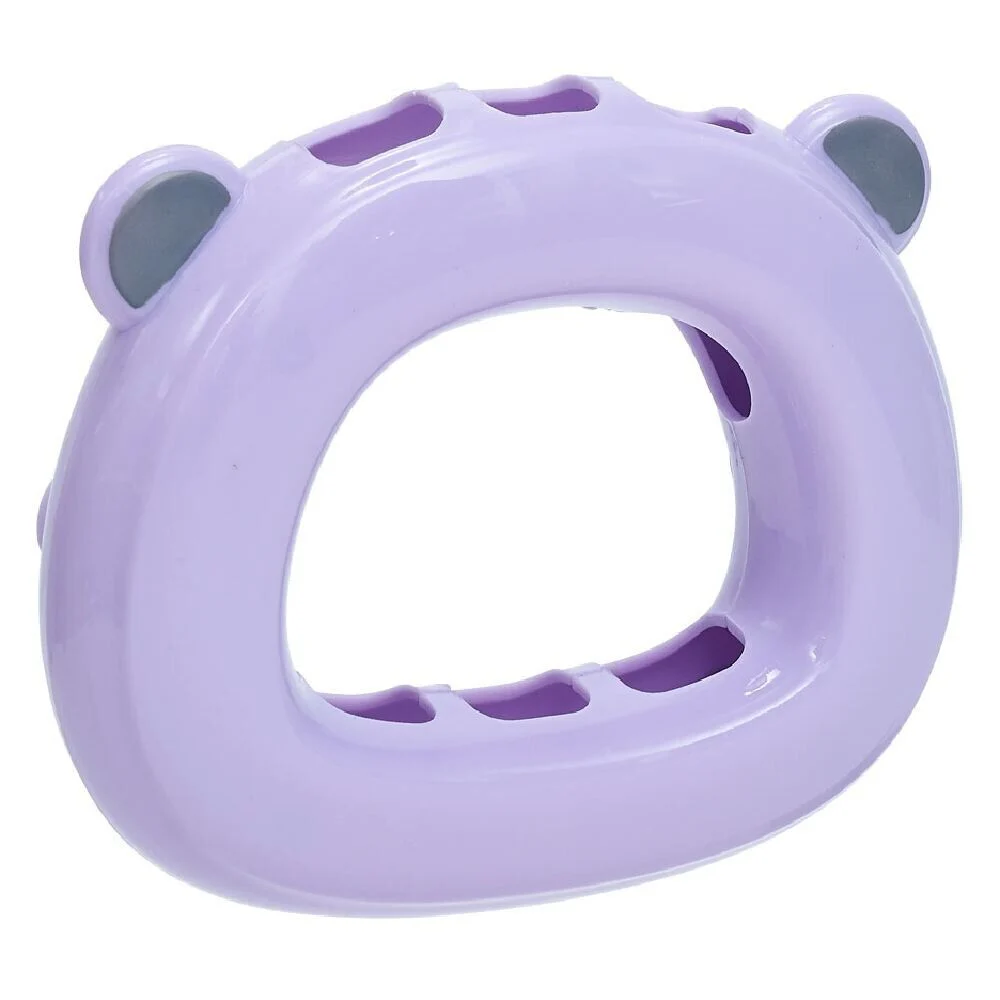 Support 3 brosses à dents enfant violet
