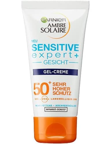 Garnier Ambre Solaire Sensitive expert+ LSF 50+ Sehr hoher Schutz
