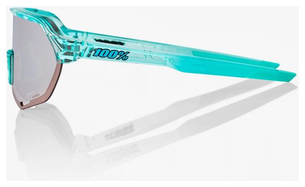 Lunettes 100% S2 - Bleu - Lentille HiPER Miroir Silver