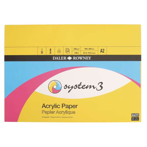 DALER-ROWNEY System3 Acrylmalblock