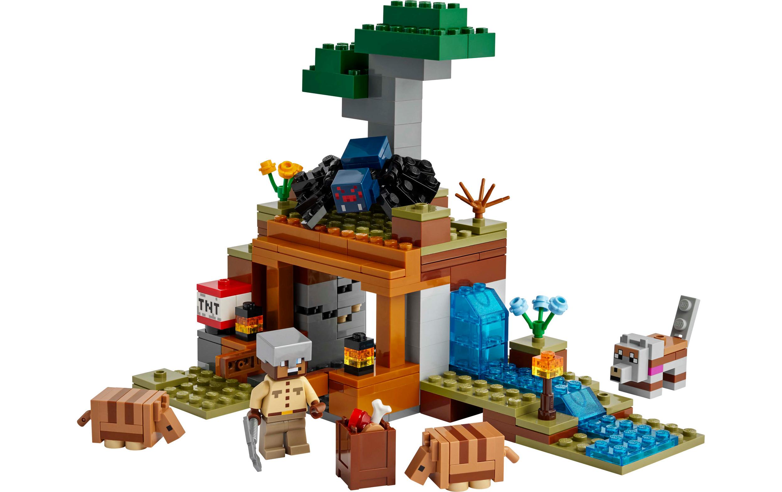 Minecraft Die Expedition zur Gürteltiermine 21269Bergbau-Abenteuer mit LEGO Minecraft Gürteltieren