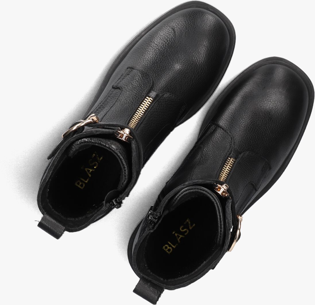 zwarte blasz chelsea boots riva