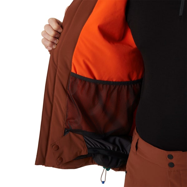 Veste de ski HELLY HANSEN ALPHA 4.0 JACKET IRON IRON OXIDE