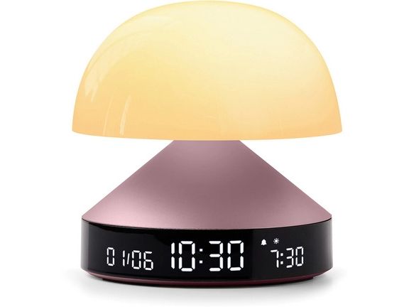 Lexon Lichtwecker Mina Sunrise Rosa Digitalwecker