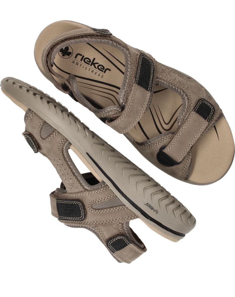 Rieker Sandalen Beige Heren