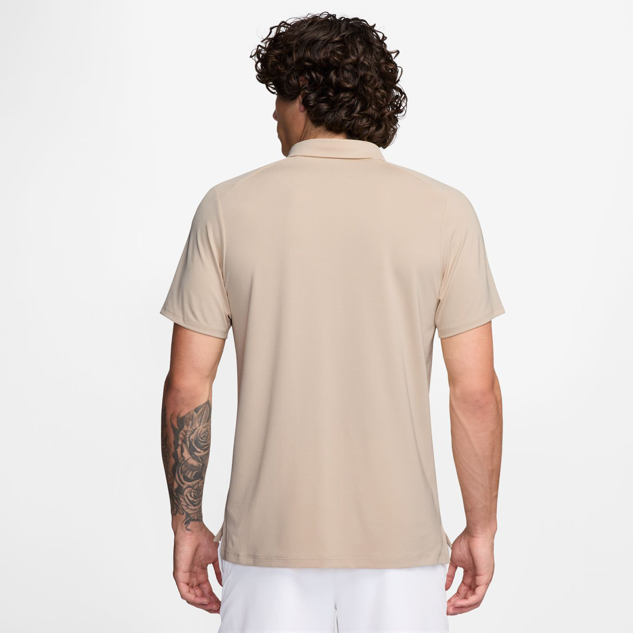 Nike Court Dri-FIT Advantage Polo Hommes - Beige