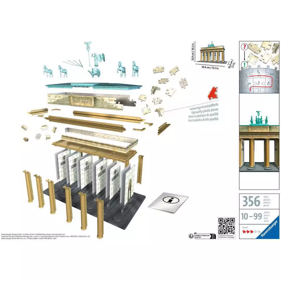 Ravensburger Brandenburger Tor bunt