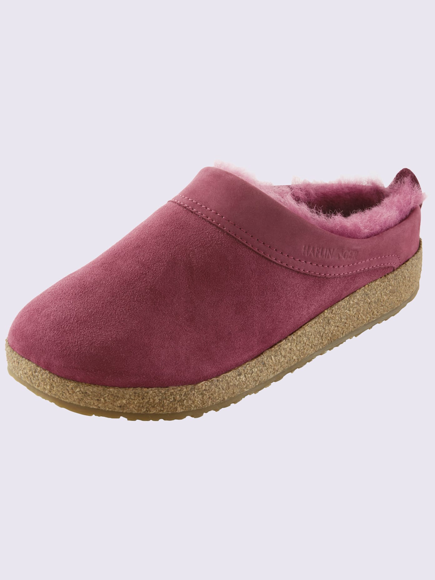 Chaussons cuir d'agneau souple
