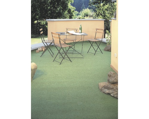 Kunstgrasmat Hampton met drainage, mosgroen, 200 cm breed (per meter verkocht)