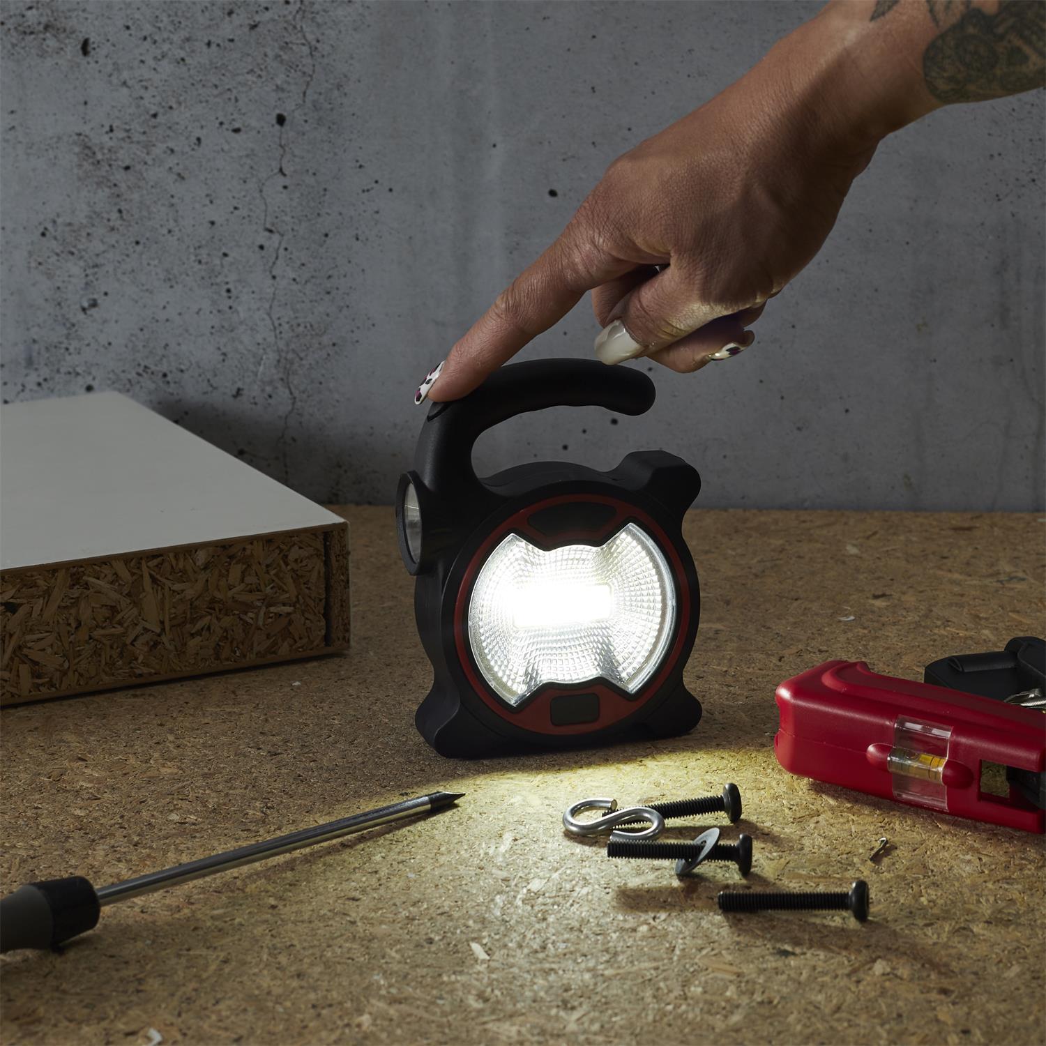 LUMINAIRE COB UTILITAIRE 2 MODES