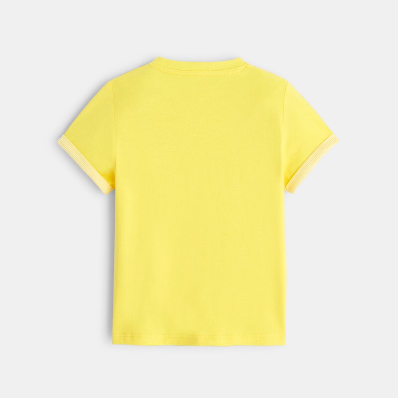 T-shirt à motif Jaune