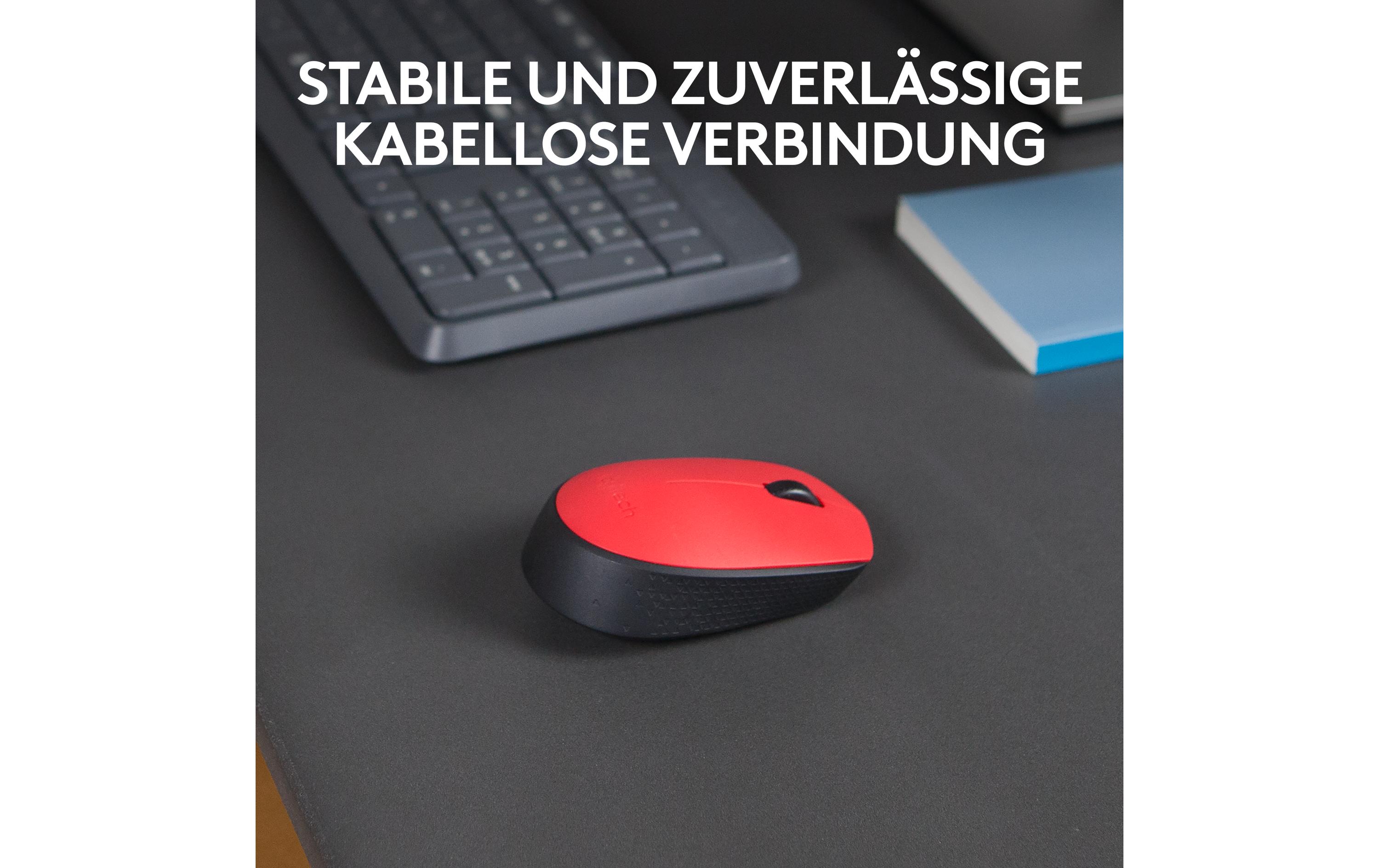 Mobile Maus M171 , kabellosKleine Wireless-Maus für Links- & Rechtshänder mit bis zu 12 Monaten Batterielaufzeit