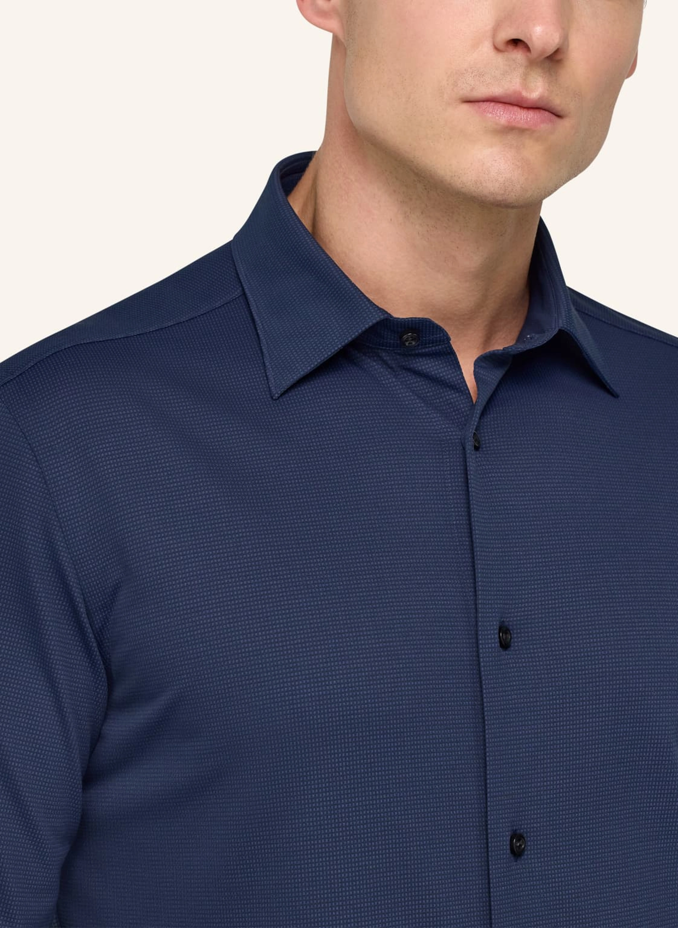 BOGGI MILANO Jersey-Hemd Regular Fit