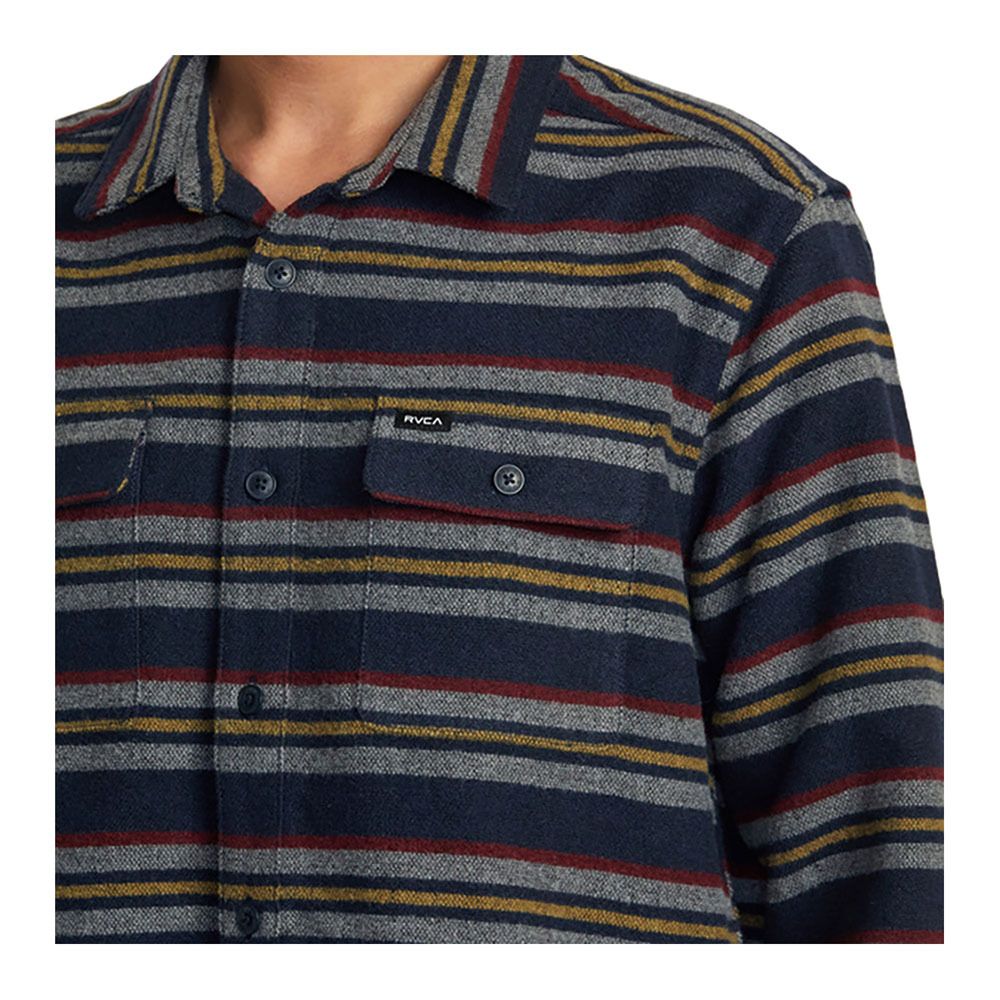 Rvca BLANKET - Chemise Homme navy