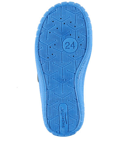 Superfit Hausschuhe - Bill - Blau/Grau