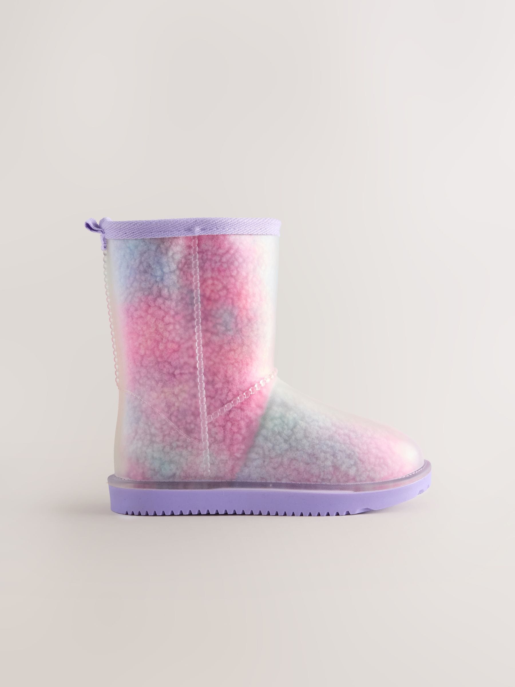 Regenboog - Borg Lined Wellies