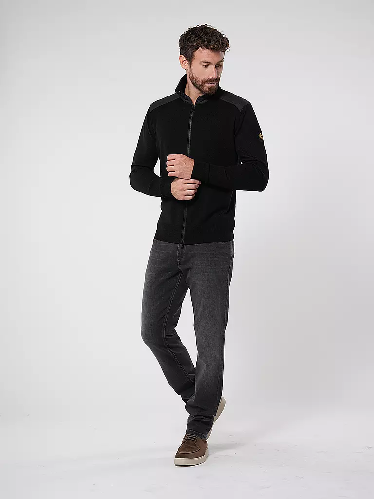 BELSTAFF Strickjacke KELBY schwarz
