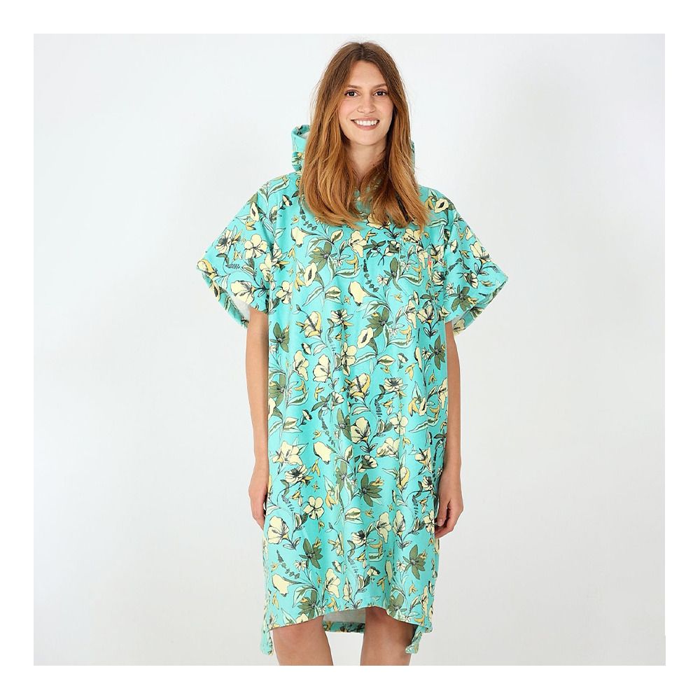 After Essentials HUMMING BIRDS - Poncho vert