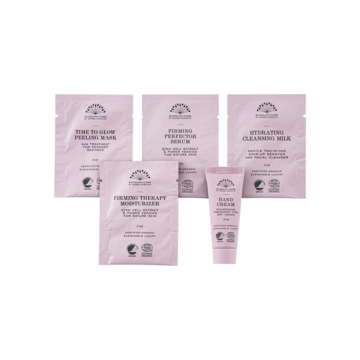 Skincare Sample Set Rudolph Care