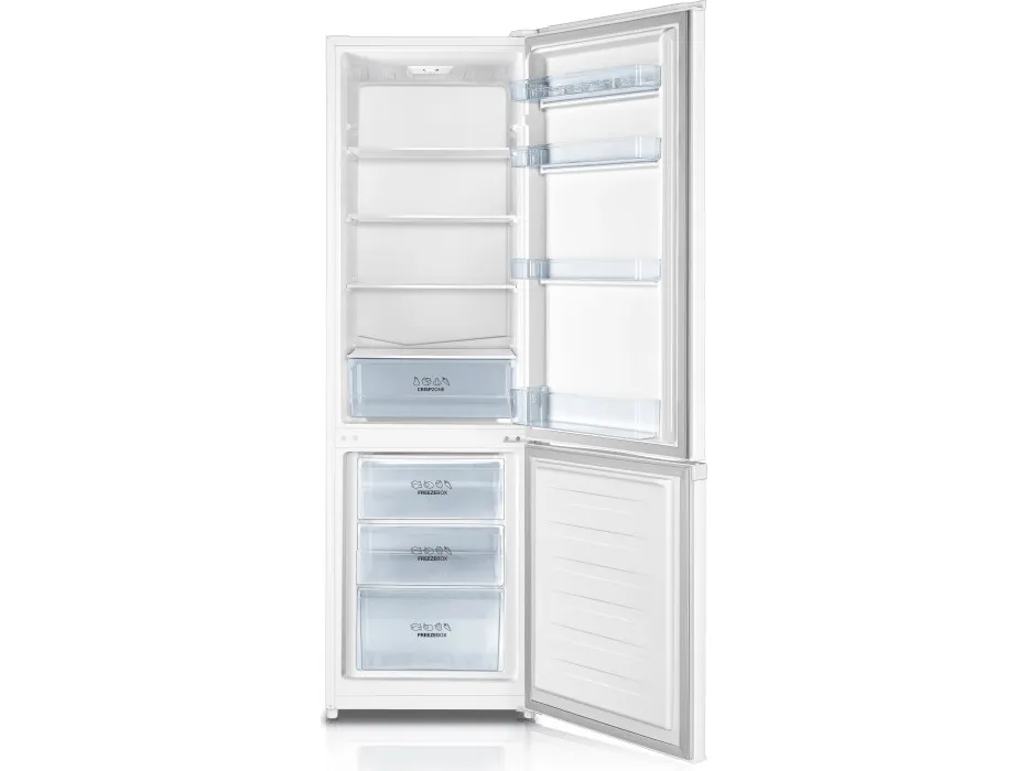 Gorenje RK4182PW4 - Køleskab/fryser - bund-fryser - bredde: 55 cm - dybde: 55.7 cm - højde: 180 cm - 269 liter - Klasse E - hvid