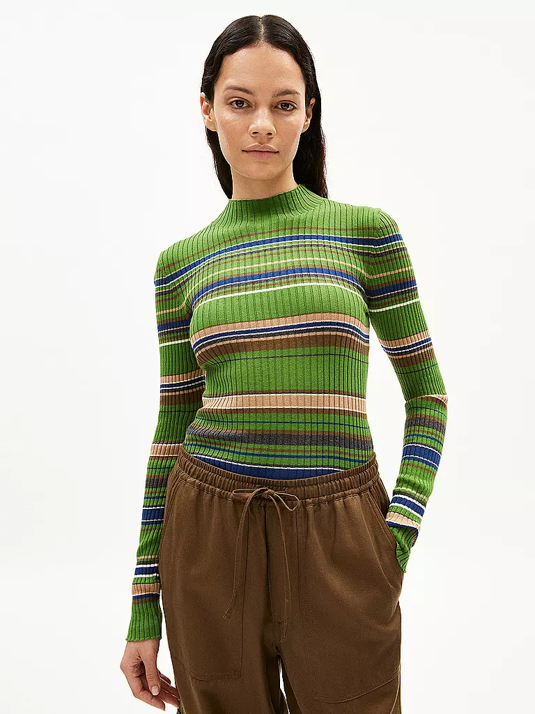 ARMEDANGELS Pullover ALAANIA grün