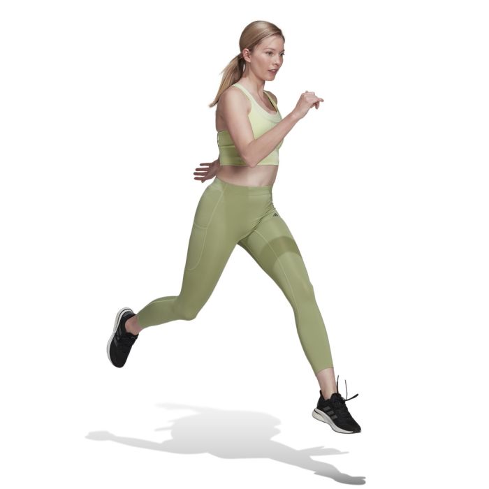 adidas Dame Lange tights Fastlmp 7/8 Tights Grøn