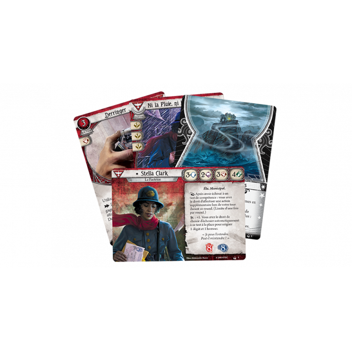 Horreur à Arkham JCE : Deck investigateur Stella Clark
