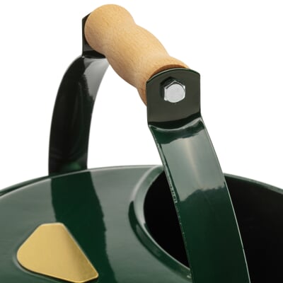 Gießkanne Stahlblech lackiert, 9 Liter, Grün