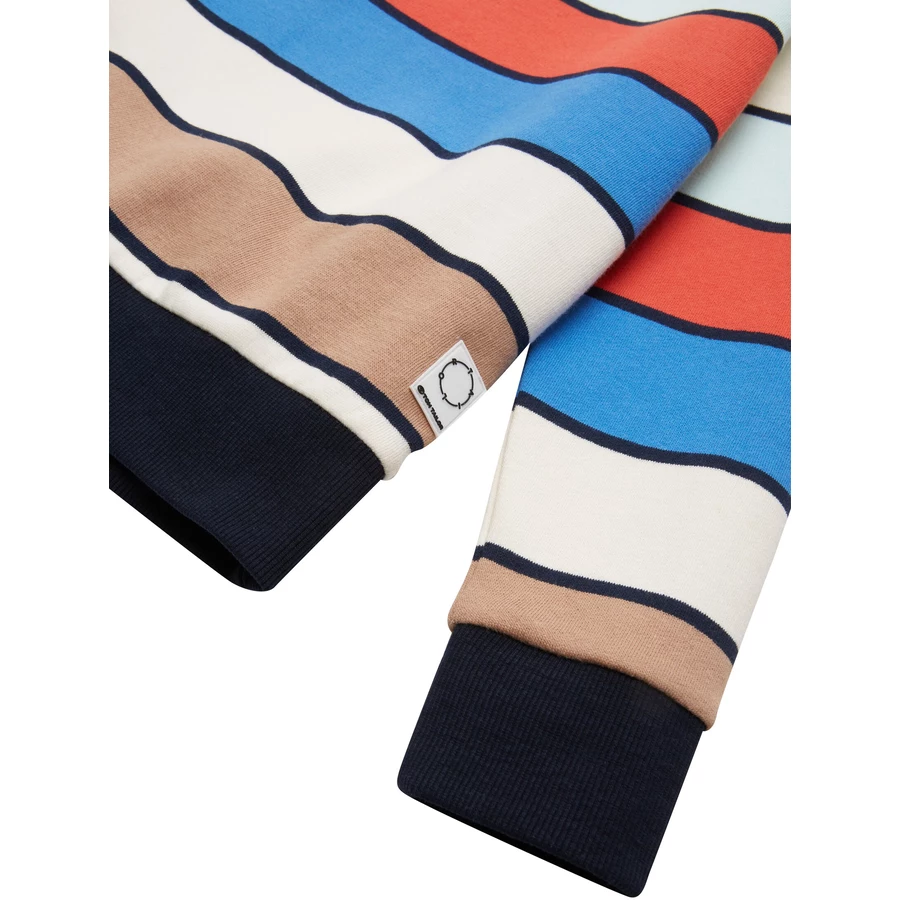 TOM TAILOR Sweatshirt gestreift bunt