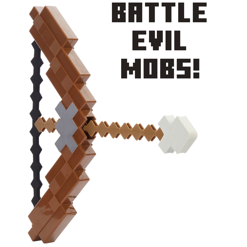 Minecraft Ultimatives Bogen- und Pfeil-Rollenspielzeug mit Geräuschen