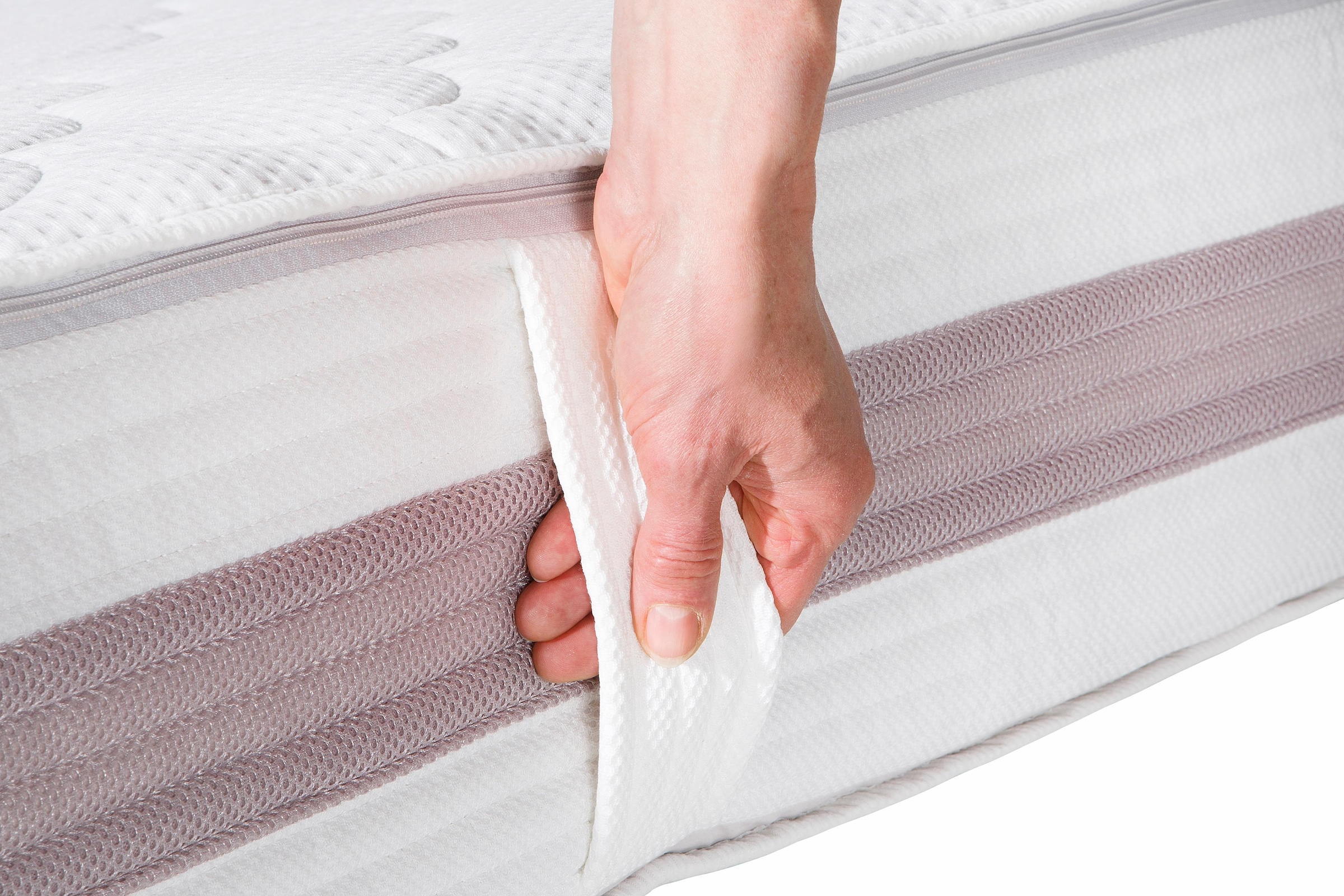 Hn8 Schlafsysteme Gelschaummatratze »Dynamic Gel CS« 26 cm hoch Raumgewicht: 28 kg/m³ 1 Stk. tlg. optimale Körperunterstützung dank Gelschaum & ideale Luftzirkulation