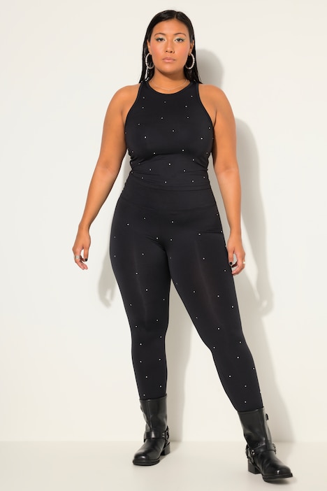 Leggings, Tight Shape, Glitzersteinchen