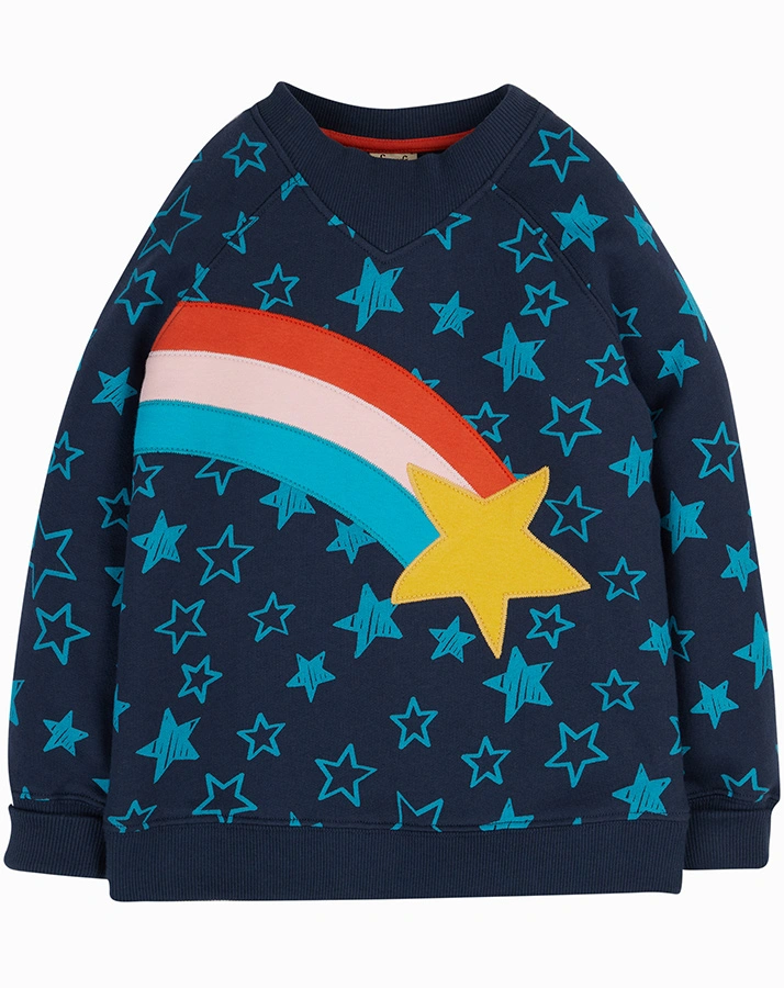 Sweatshirt RAINBOWSTARS in blau