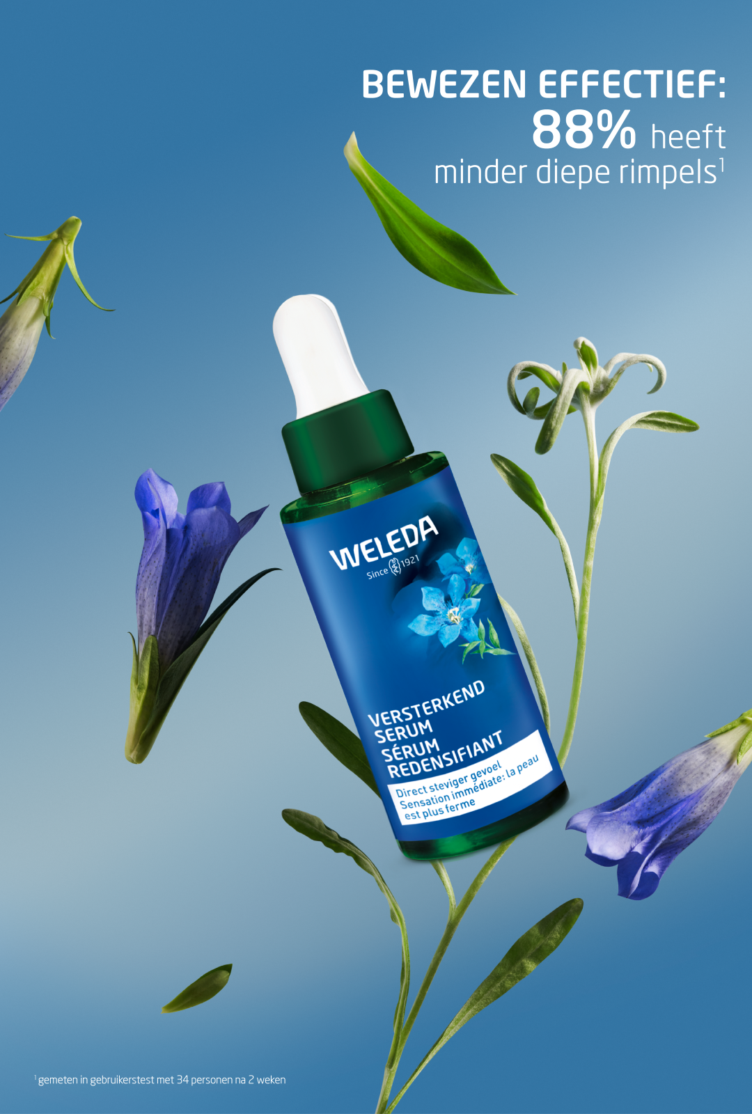 WELEDA Blauwe gentiaan & edelweiss versterkend serum (30 ml)