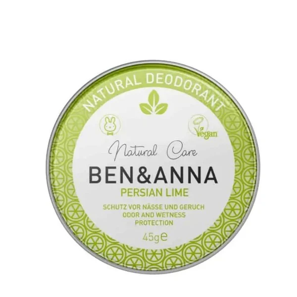 Ben & Anna Deocrème - Déodorants crèmes 3 parfums - Persian lime 45g