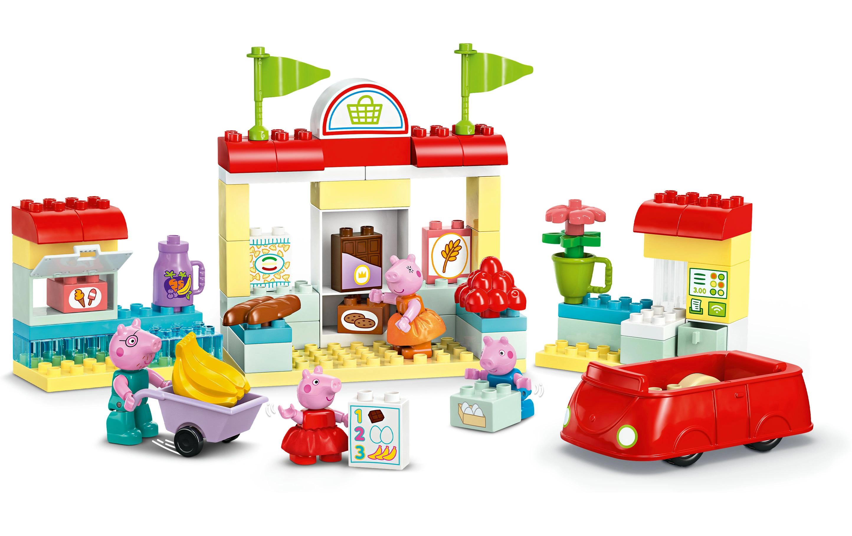 DUPLO® Peppas Supermarkt 10434Bau- und Spielset aus der beliebten TV-Serie
