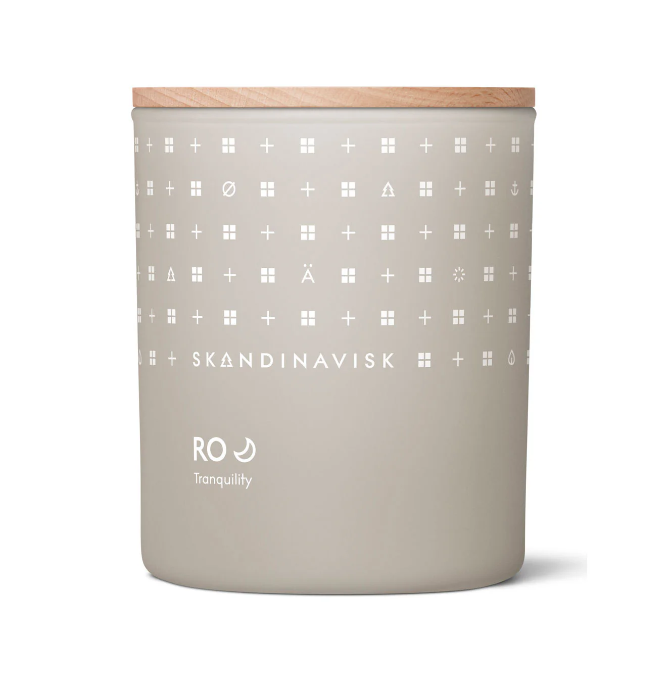 Skandinavisk  Ro duftlys, 200g. - Cool Grey