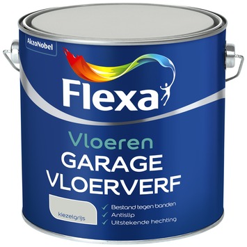 Flexa garage vloerverf kiezelgrijs 2,5 l