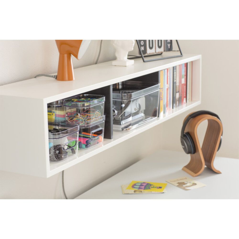 OPPBEVARINGSBOKS SMARTSTORE COMPACT XS TRANSPARENT