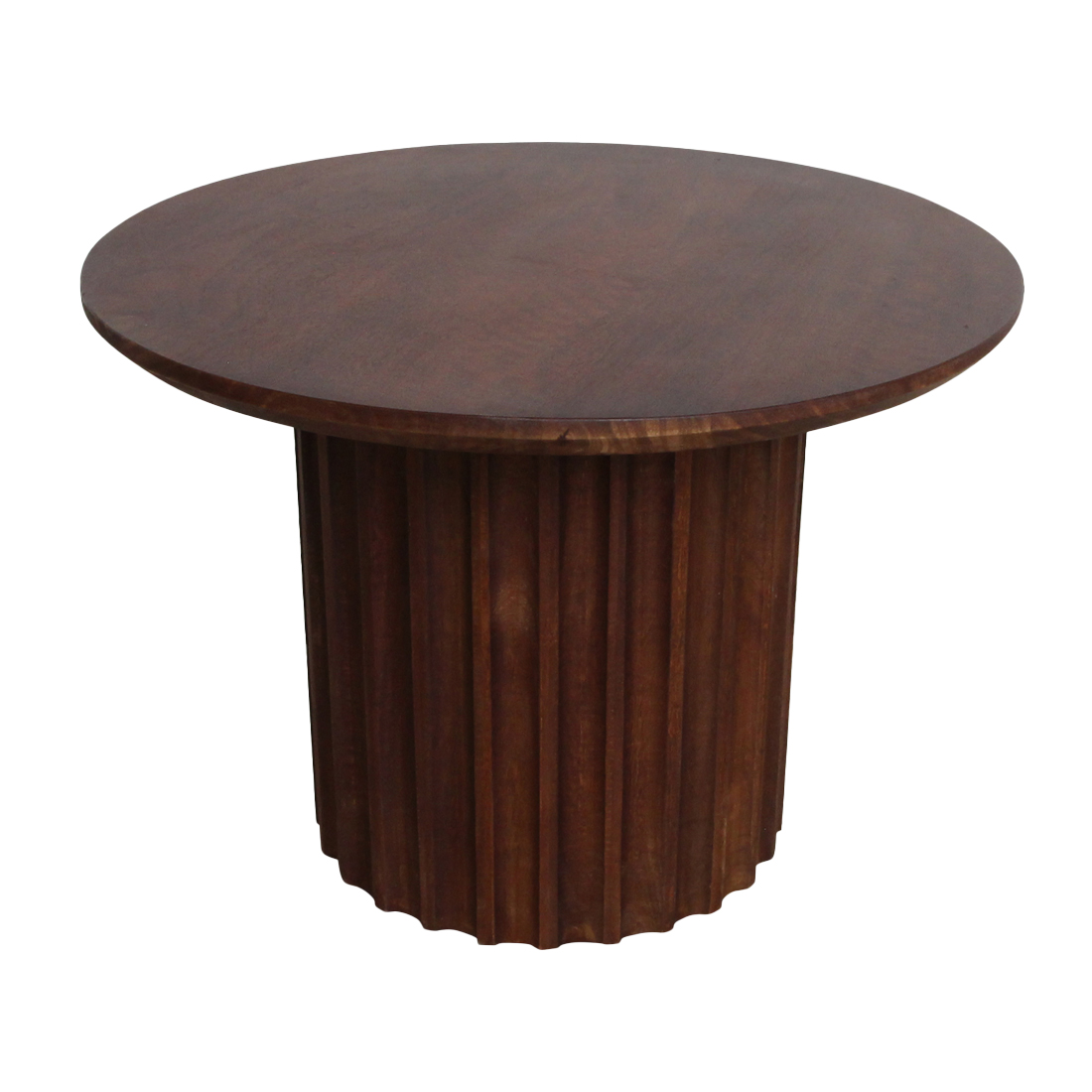 Bijzettafel Bullnose Reversed Fluted TAMW80A - 50cm