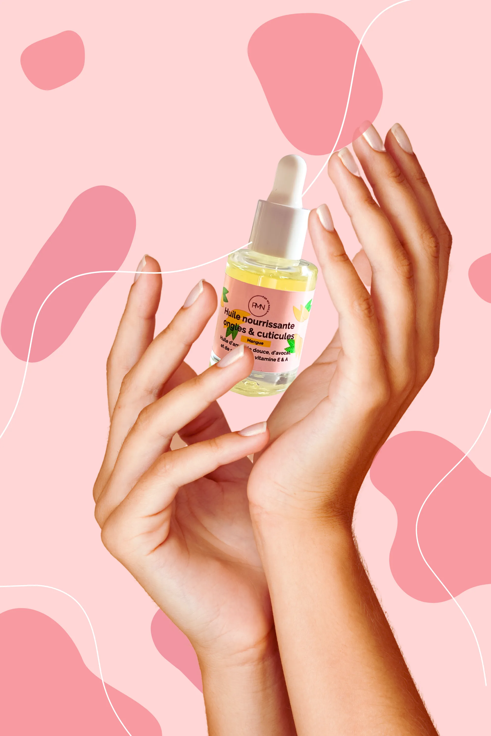 Pop My Nails Huile nourrissante ongles et cuticules-10 ml