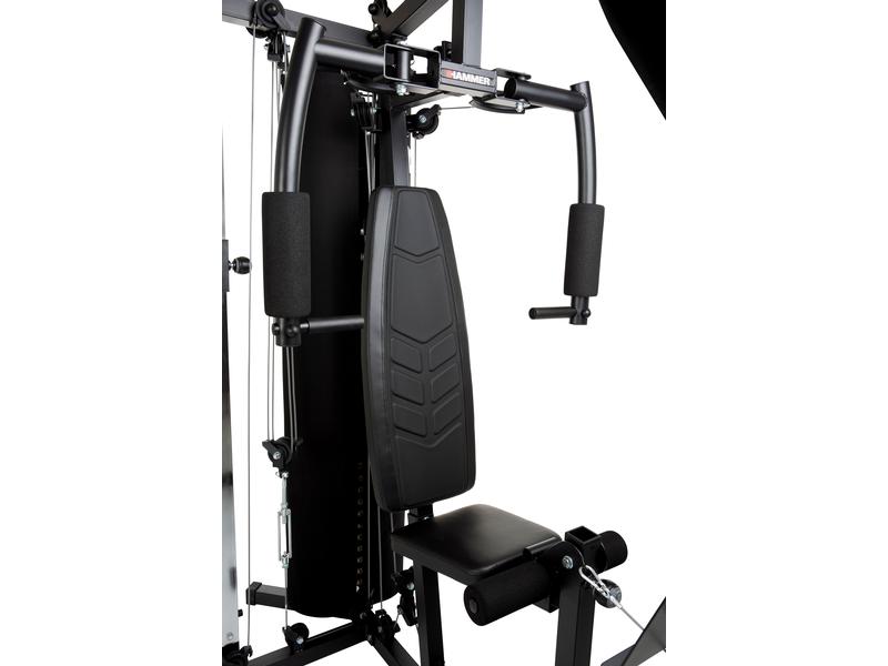 HAMMER Kraftstation Ferrum TX3 Fitnessgerät mit Seilzugsystem und Beinpresse