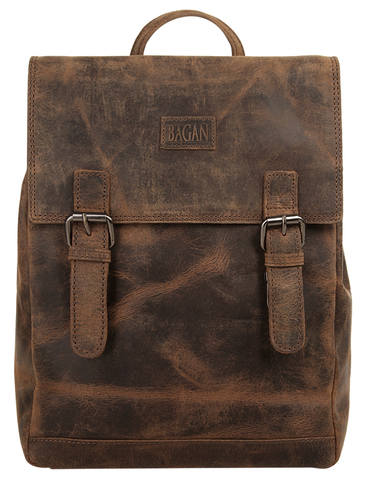 Bagan Cityrucksack echt Leder