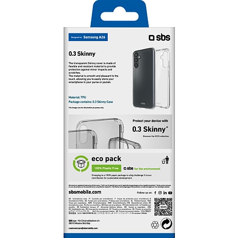 SBS Samsung Galaxy A26 cover - transparent