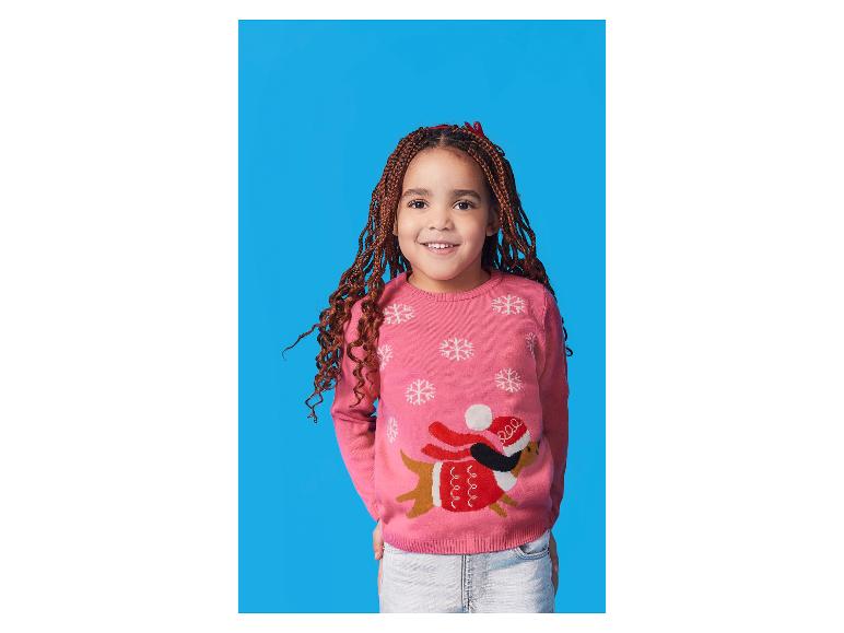 Kinder kersttrui met lampjes