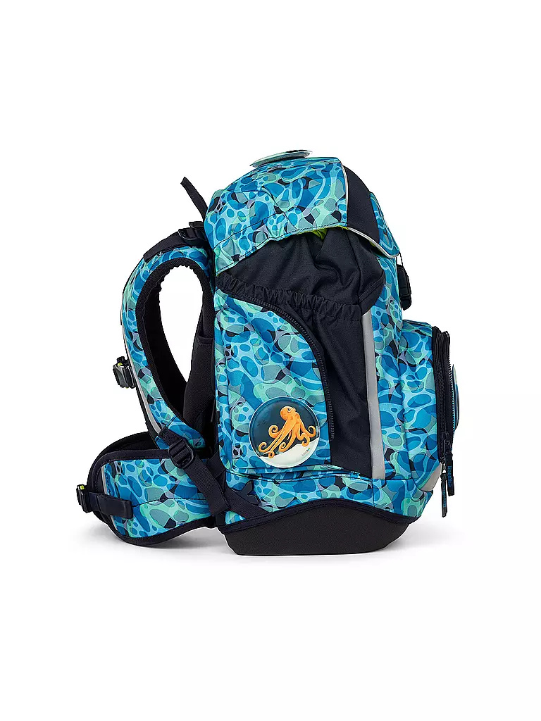 ERGOBAG Schultasche Set 5tlg Pack MRP Abtauchbär blau