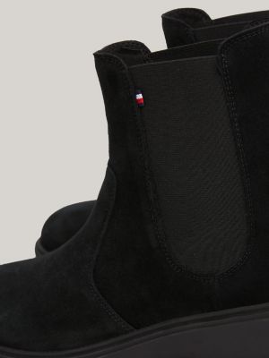 Botas Chelsea de camurça repelente à água