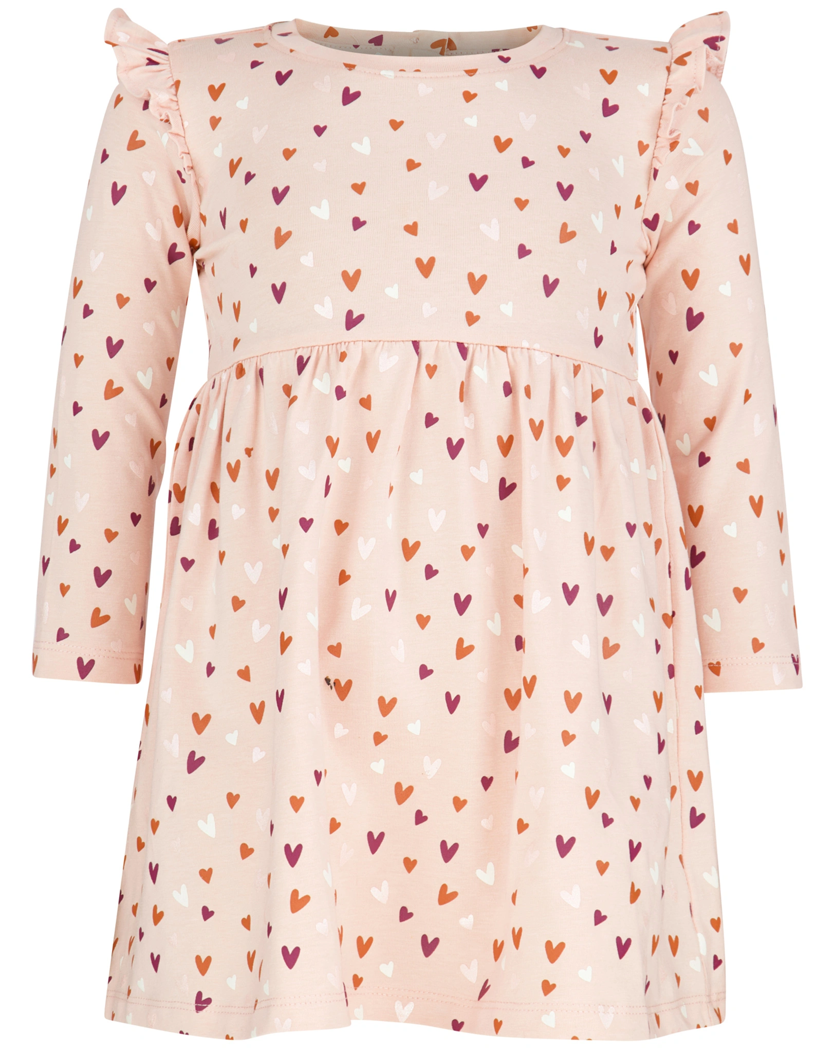 Langarmkleid SO SWEET AOP in rose