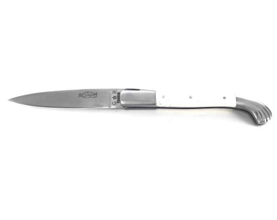 Le Voyageur - Os - 2 mitres Couteau de Poche par Thiers-Issard