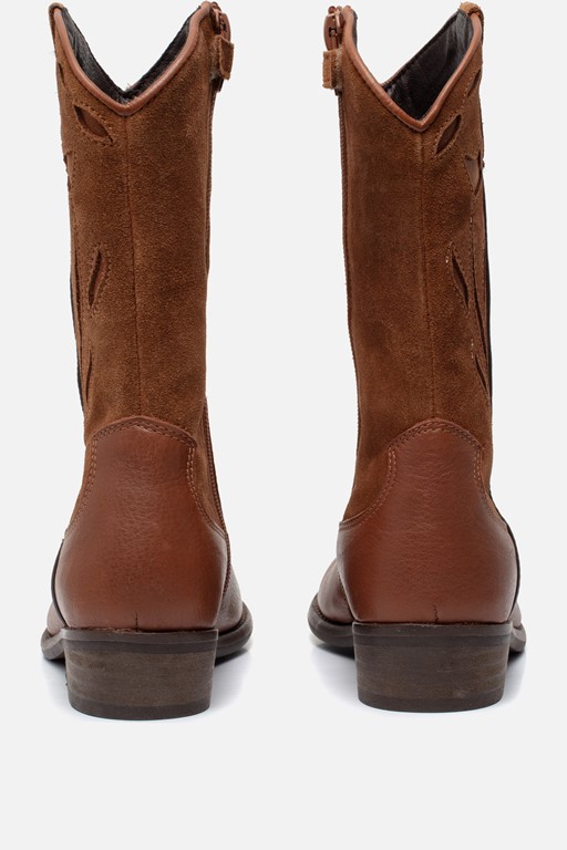 Kipling El Paso Cowboylaarzen cognac Leer